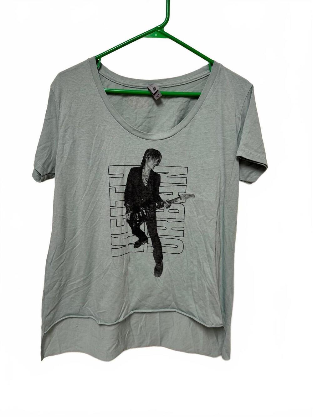Next Level Keith Urban Graphic T-Shirt Womens XL Green